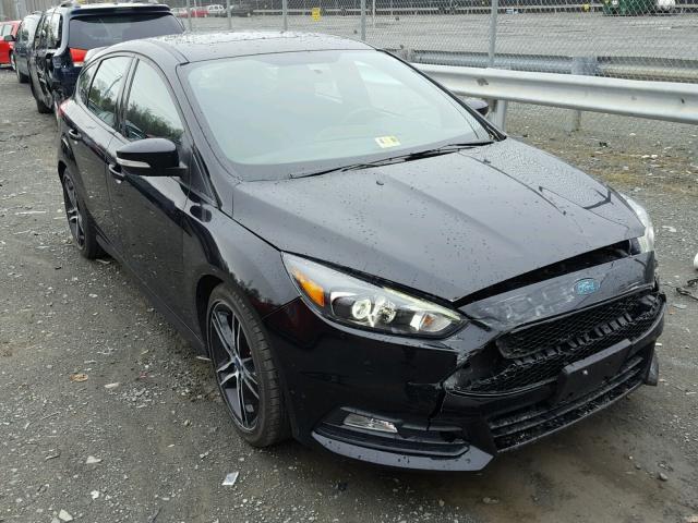 1FADP3L90HL208758 - 2017 FORD FOCUS ST BLACK photo 1