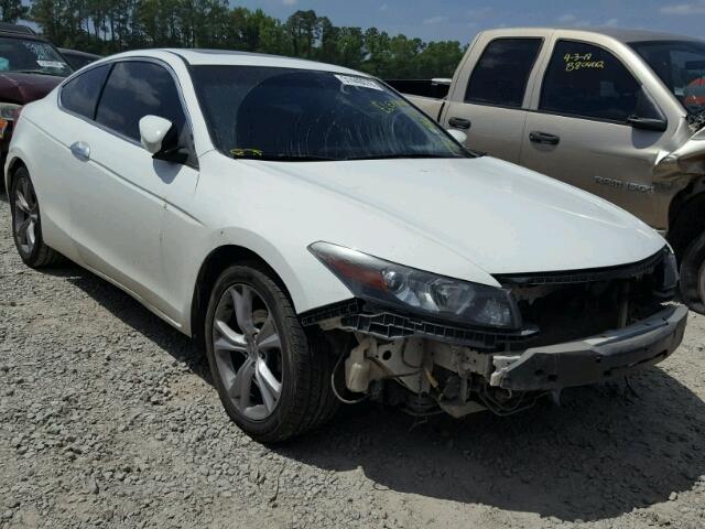 1HGCS2B81CA001275 - 2012 HONDA ACCORD EXL WHITE photo 1