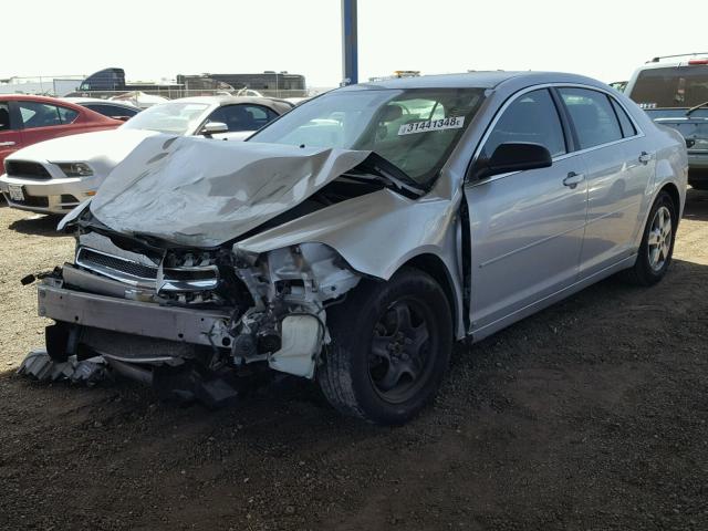 1G1ZG57B68F191769 - 2008 CHEVROLET MALIBU LS SILVER photo 2