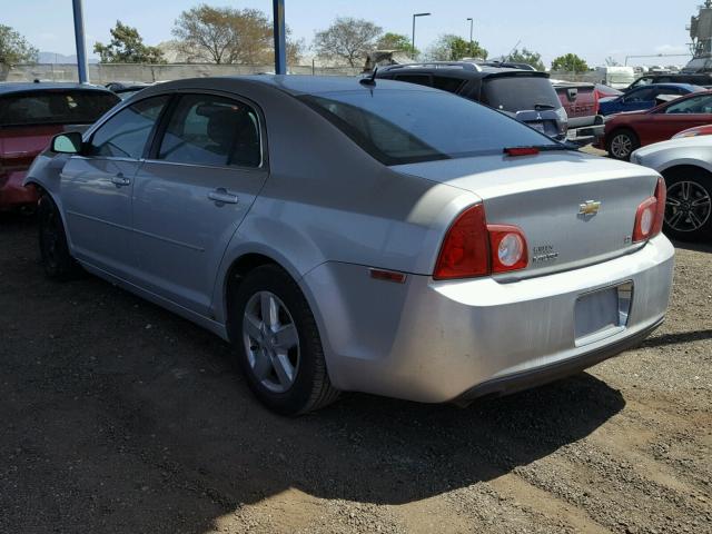 1G1ZG57B68F191769 - 2008 CHEVROLET MALIBU LS SILVER photo 3