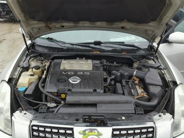 1N4BA41E44C824889 - 2004 NISSAN MAXIMA SE GRAY photo 7