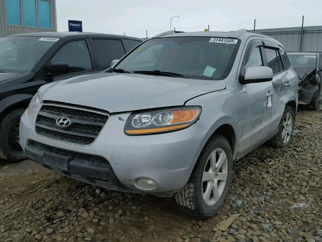 5NMSH73E09H283689 - 2009 HYUNDAI SANTA FE S SILVER photo 2