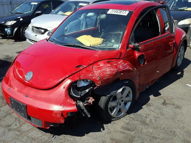 3VWRG31C97M510574 - 2007 VOLKSWAGEN NEW BEETLE 红色 照片 2