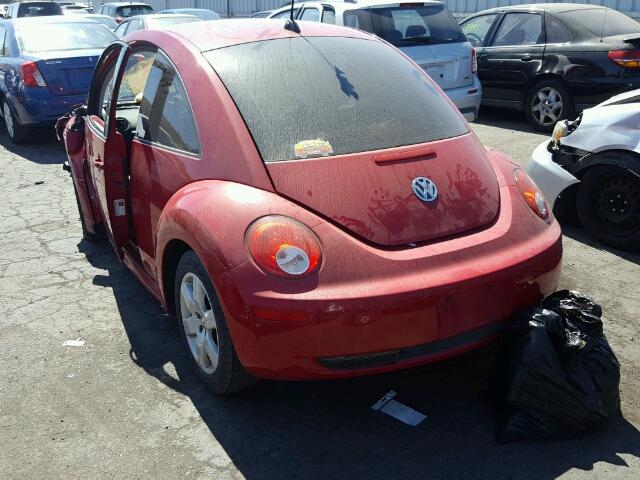 3VWRG31C97M510574 - 2007 VOLKSWAGEN NEW BEETLE RED photo 3