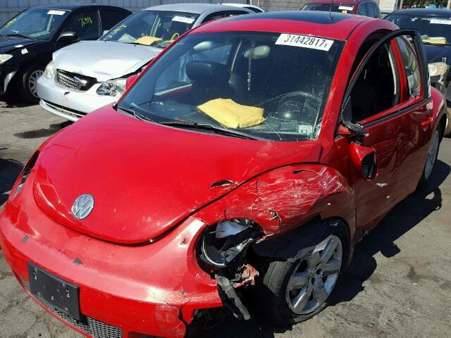 3VWRG31C97M510574 - 2007 VOLKSWAGEN NEW BEETLE 红色 照片 9