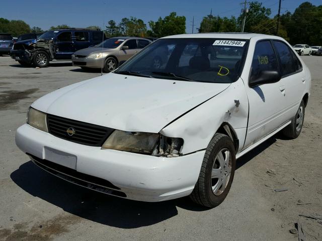 1N4AB41DXSC738631 - 1995 NISSAN SENTRA XE WHITE photo 2