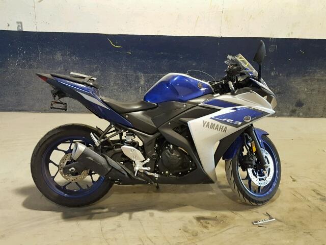 MH3RH06Y5FK006307 - 2015 YAMAHA YZFR3 BLUE photo 9