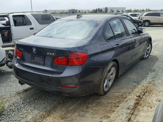 WBA3B5G53FNS16925 - 2015 BMW 328 XI SUL GRAY photo 4