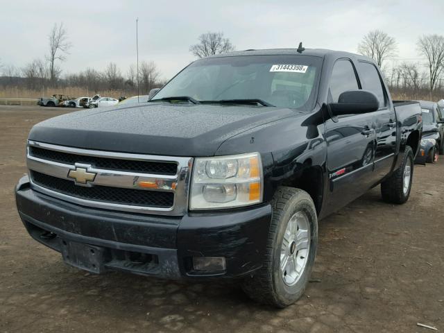 3GCEK13Y47G526094 - 2007 CHEVROLET SILVERADO BLACK photo 2