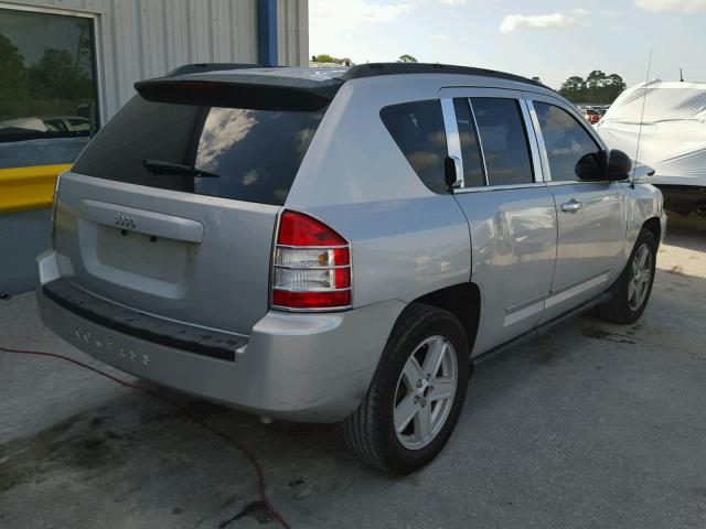 1J4NT4FB0AD553703 - 2010 JEEP COMPASS SP SILVER photo 4