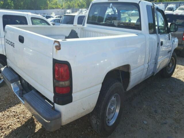 1B7HC13Y11J580565 - 2001 DODGE RAM 1500 Q WHITE photo 4