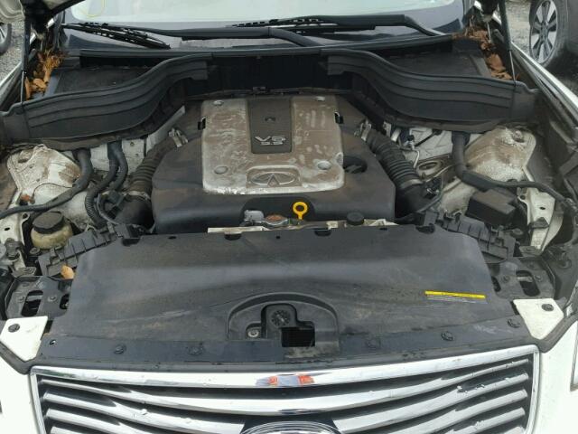 JNKAJ09F19M951689 - 2009 INFINITI EX35 BASE WHITE photo 7