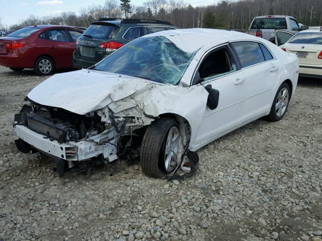1G1ZB5EBXAF314528 - 2010 CHEVROLET MALIBU LS თეთრი ფოტო 2