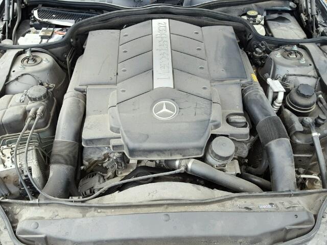 WDBSK75FX3F019051 - 2003 MERCEDES-BENZ SL500R CHARCOAL photo 7