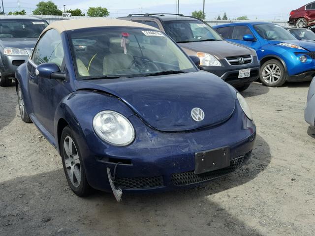 3VWRF31Y46M303832 - 2006 VOLKSWAGEN NEW BEETLE 蓝色 照片 1