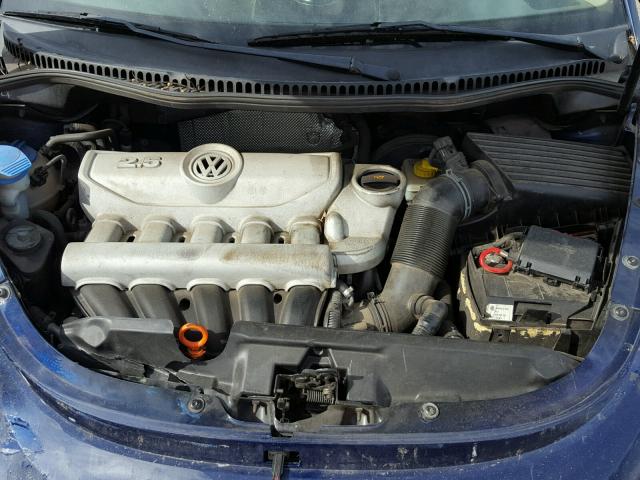 3VWRF31Y46M303832 - 2006 VOLKSWAGEN NEW BEETLE 蓝色 照片 7