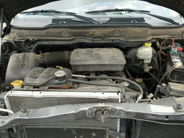 1D7HA18N62S608270 - 2002 DODGE RAM 1500 GRAY photo 7