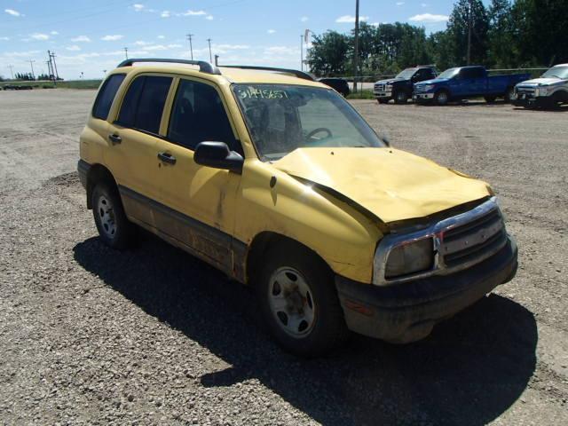 2CNBJ134846900910 - 2004 CHEVROLET TRACKER YELLOW photo 1