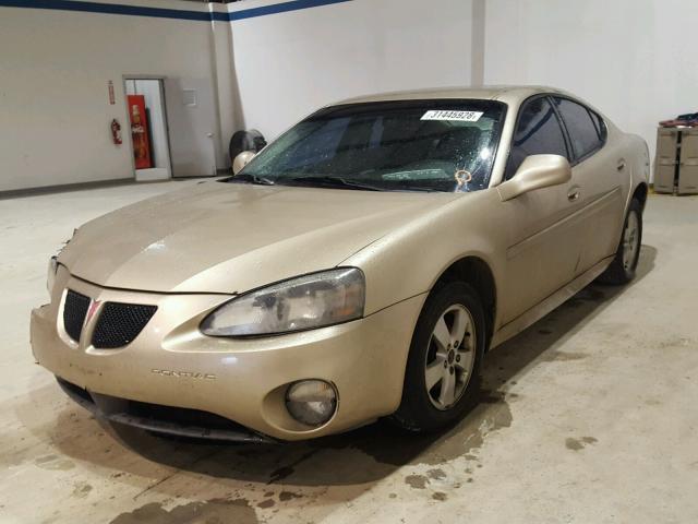 2G2WP522351134339 - 2005 PONTIAC GRAND PRIX BEIGE photo 2