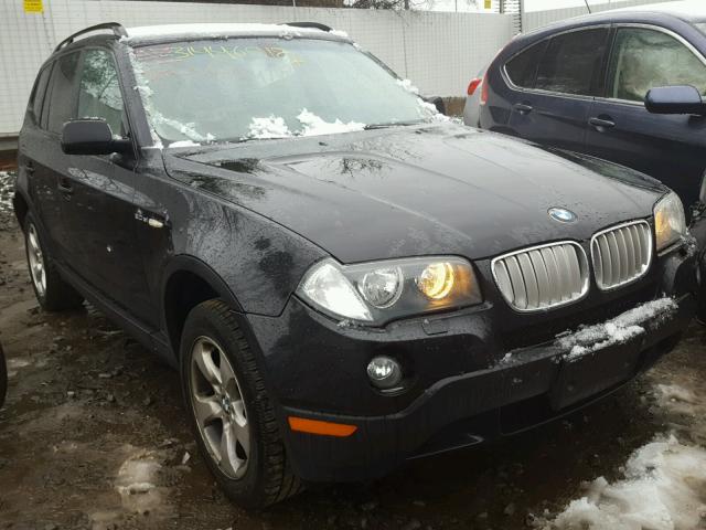 WBXPC93488WJ21590 - 2008 BMW X3 3.0SI BLACK photo 1