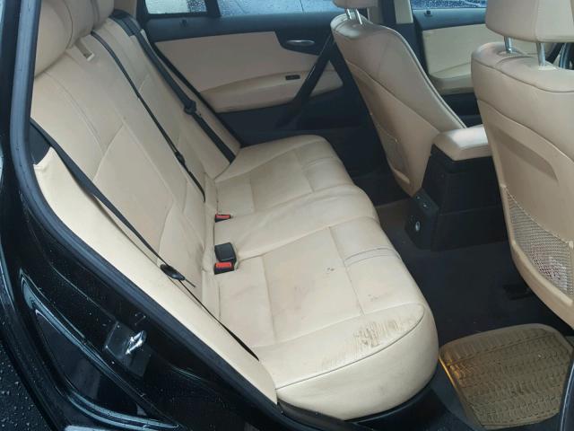 WBXPC93488WJ21590 - 2008 BMW X3 3.0SI BLACK photo 6