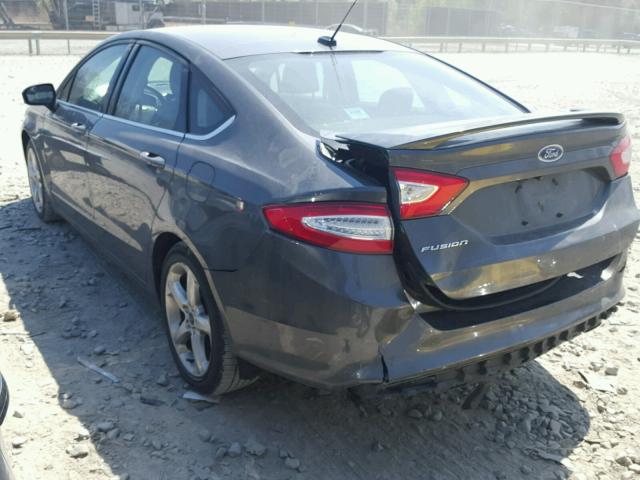 3FA6P0G74GR324335 - 2016 FORD FUSION S CHARCOAL photo 3