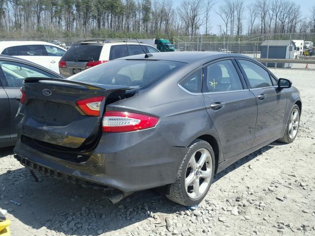 3FA6P0G74GR324335 - 2016 FORD FUSION S CHARCOAL photo 4