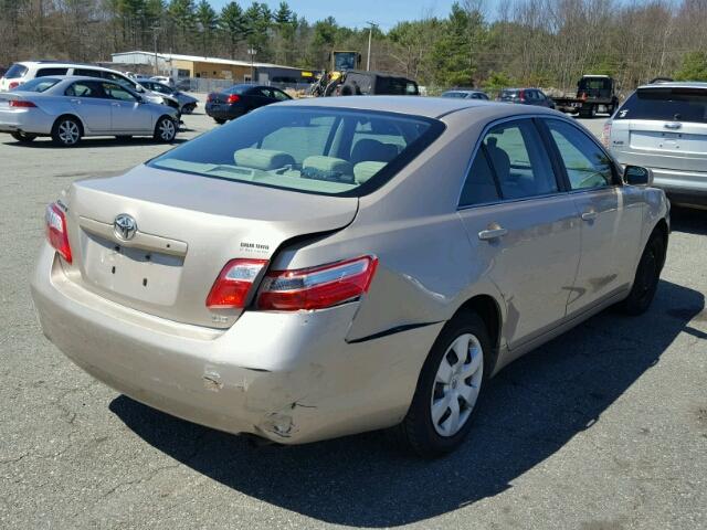 4T1BE46K47U663953 - 2007 TOYOTA CAMRY NEW TAN photo 4