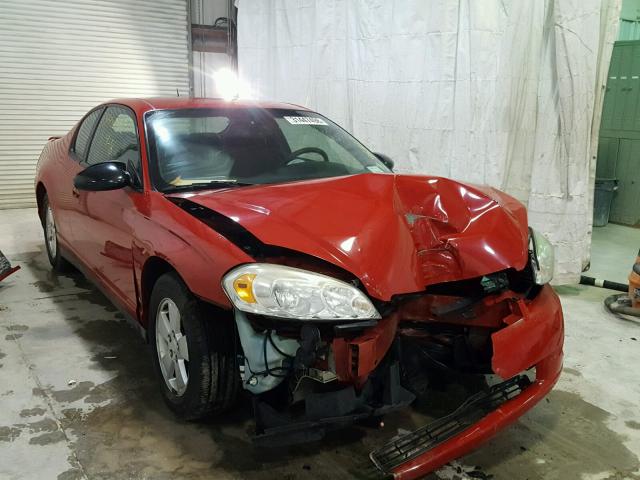 2G1WM15K269306834 - 2006 CHEVROLET MONTE CARL 红色 照片 1