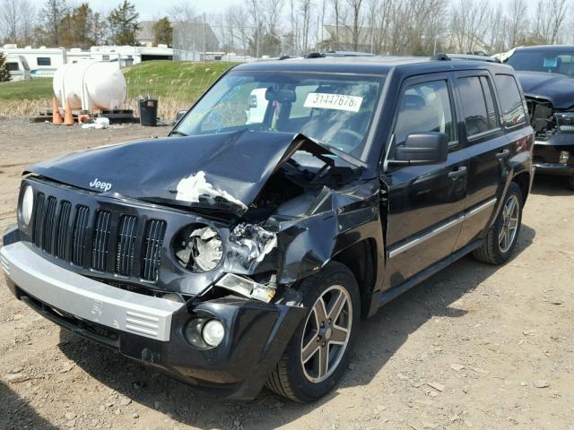 1J8FT48W78D735427 - 2008 JEEP PATRIOT LI BLACK photo 2