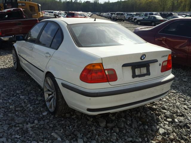 WBAAM3345YCA93438 - 2000 BMW 323 I WHITE photo 3