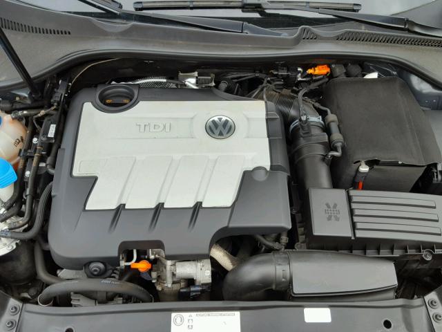 3VWPL7AJ4BM684764 - 2011 VOLKSWAGEN JETTA TDI CHARCOAL photo 7