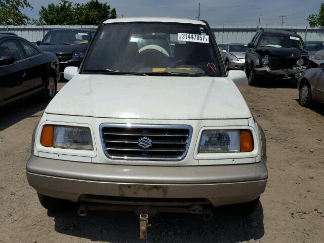 JS3TD21V9V4103796 - 1997 SUZUKI SIDEKICK S WHITE photo 9