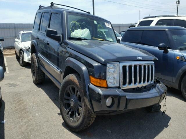 1J4RG4GK3AC103523 - 2010 JEEP COMMANDER BLACK photo 1