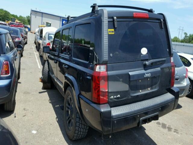 1J4RG4GK3AC103523 - 2010 JEEP COMMANDER BLACK photo 3