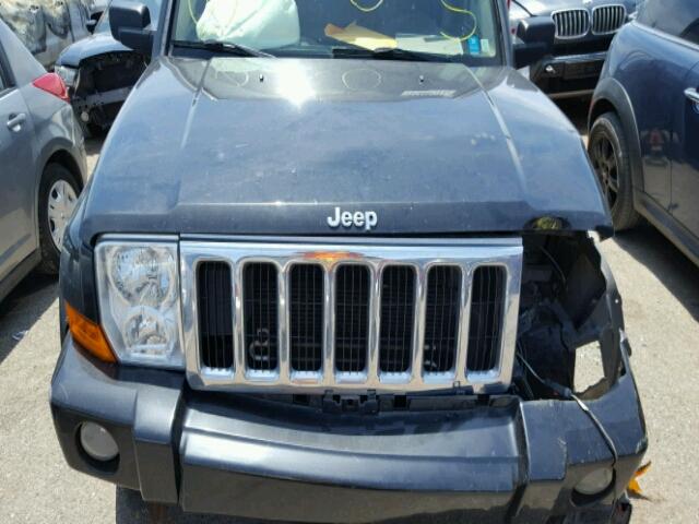 1J4RG4GK3AC103523 - 2010 JEEP COMMANDER BLACK photo 7