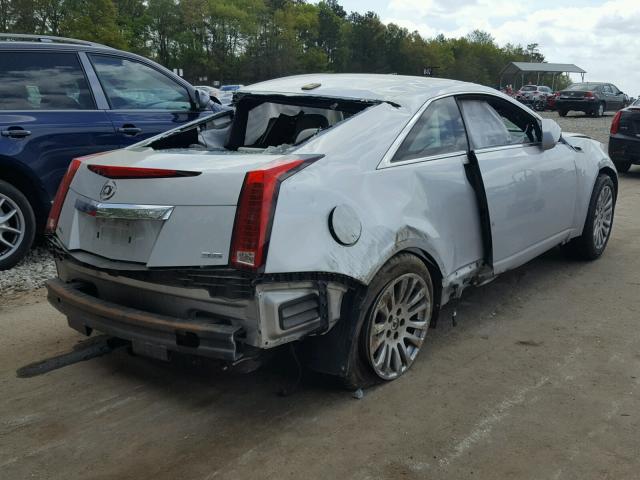 1G6DM1ED5B0137027 - 2011 CADILLAC CTS PERFOR SILVER photo 4