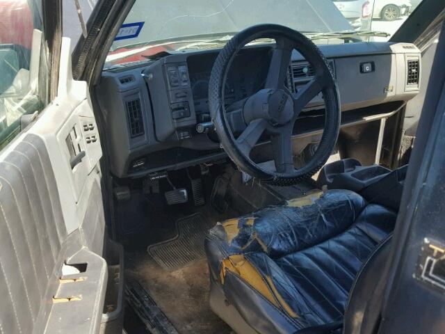 1GNCS13W7R2132579 - 1994 CHEVROLET BLAZER S10 BLUE photo 9