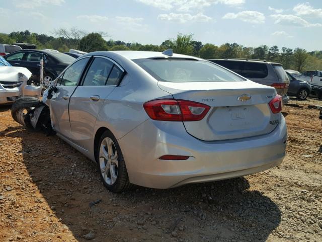 1G1BF5SM6H7165700 - 2017 CHEVROLET CRUZE PREM SILVER photo 3