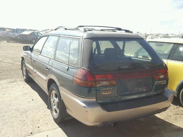 4S3BG6856W6651372 - 1998 SUBARU LEGACY 30T GREEN photo 3