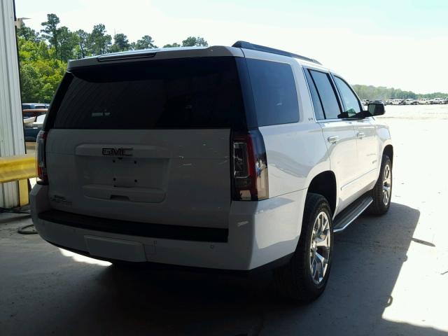 1GKS1BKC8HR301829 - 2017 GMC YUKON SLT WHITE photo 4