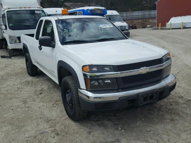 1GCDT198248210310 - 2004 CHEVROLET COLORADO WHITE photo 1