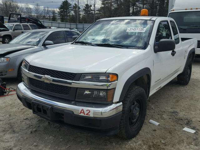 1GCDT198248210310 - 2004 CHEVROLET COLORADO WHITE photo 2