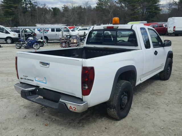 1GCDT198248210310 - 2004 CHEVROLET COLORADO WHITE photo 4