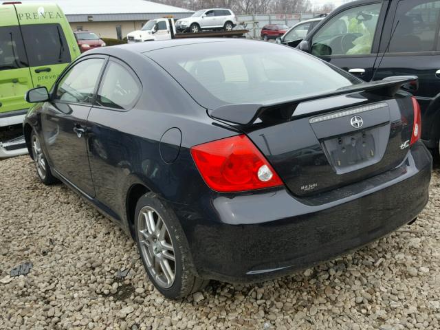 JTKDE177X60112513 - 2006 TOYOTA SCION TC 黑色 照片 3