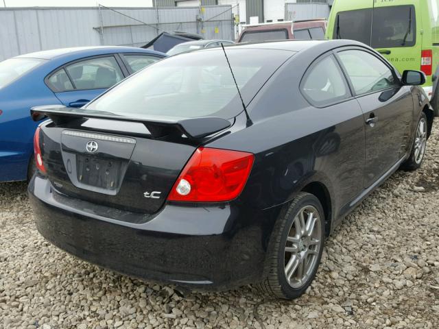 JTKDE177X60112513 - 2006 TOYOTA SCION TC 黑色 照片 4
