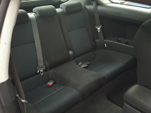 JTKDE177X60112513 - 2006 TOYOTA SCION TC 黑色 照片 6