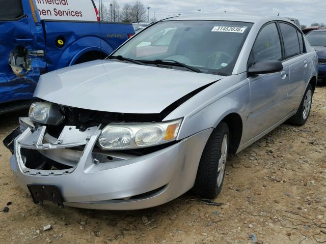 1G8AJ55F07Z104094 - 2007 SATURN ION LEVEL SILVER photo 2