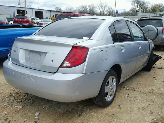 1G8AJ55F07Z104094 - 2007 SATURN ION LEVEL SILVER photo 4