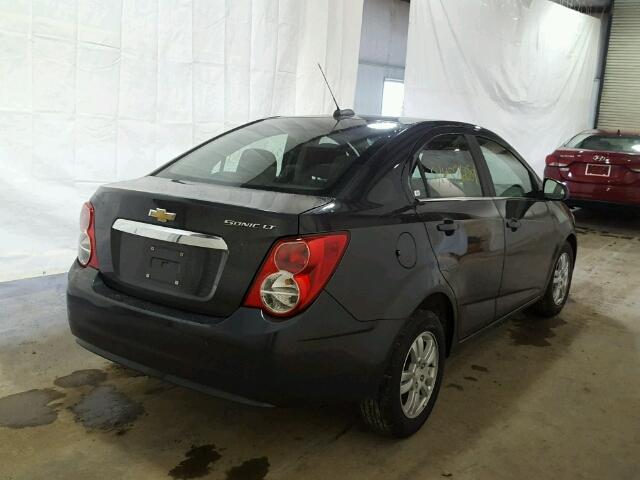 1G1JC5SH1G4143739 - 2016 CHEVROLET SONIC LT BLACK photo 4